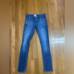 Levi’s distressed skinny fit jeans girls, size 16
